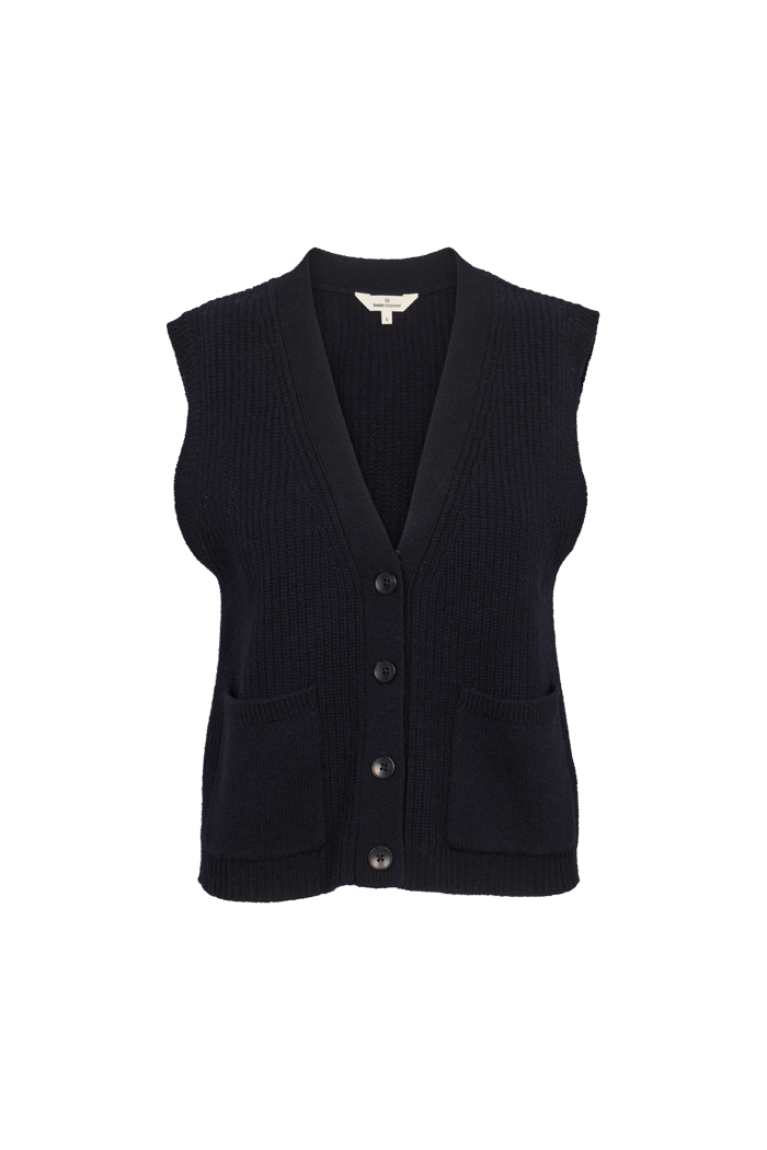 Basic Apparel Liz Vest Veste 048 Navy